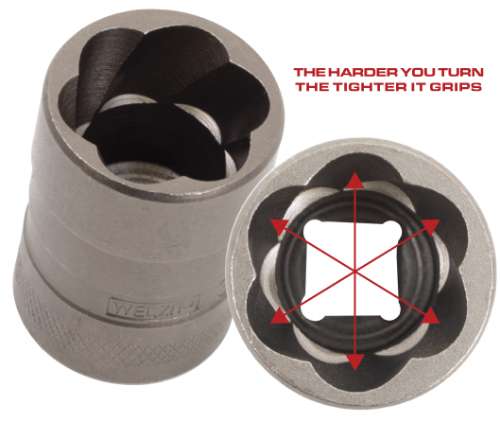 Welzh - 32-Piece Master Twist Socket Removal Set