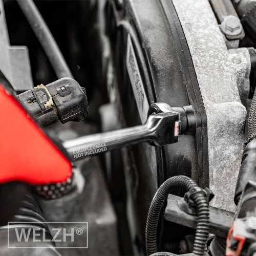 Welzh - Impact Sockets, 13-Piece Extra Stubby Hex Shanked 1/4''dr 4-15mm