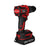 Cordless Impact Drill 3/8" INVENTO A74U - Set in a Case + 2 Ah Battery + 4 Ah Battery + Charger