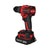 Cordless Impact Drill 3/8" INVENTO A74U - Set in a Case + 2 Ah Battery + 4 Ah Battery + Charger