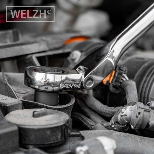 Welzh - Impact Sockets; 15-Piece Extra Stubby Hex Shanked 1/2&#39;&#39;dr 10-24mm