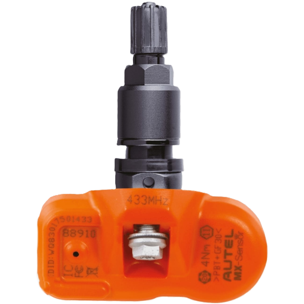 Autel TPMS MX-Sensor 433MHz Black Metal Stem