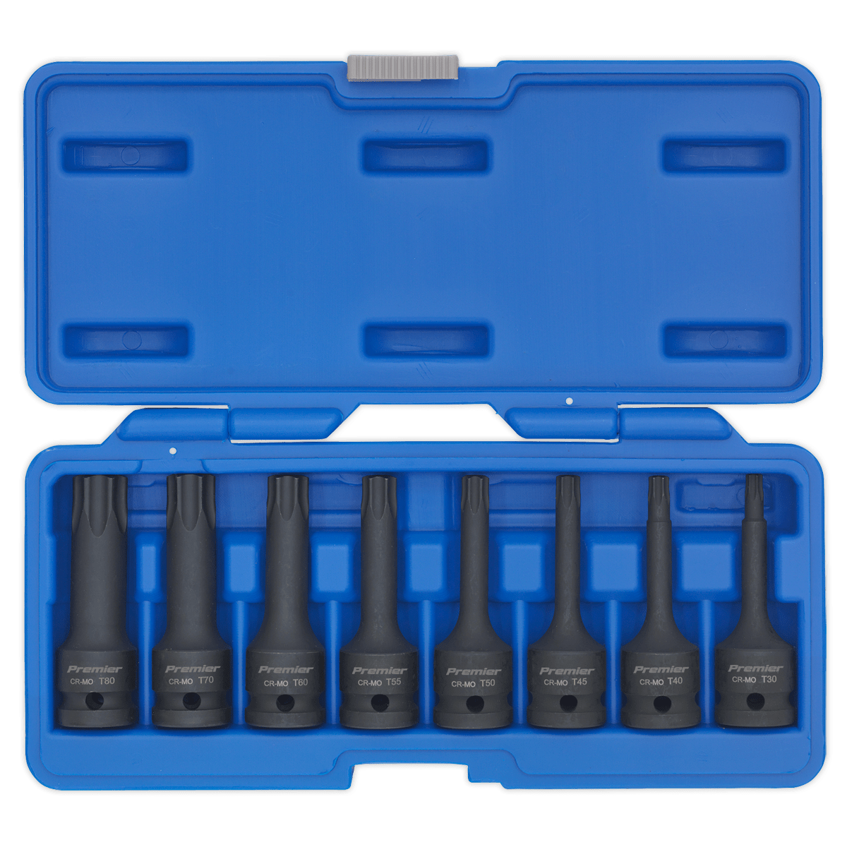 SEALEY IMPACT TRX STAR SOCKET BIT SET 8PC