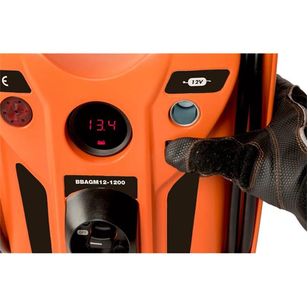 BAHCO BBAAGM12-1200 Battery Booster 12V 1200 CA