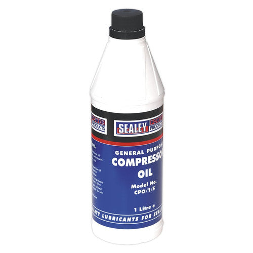 SEALEY COMPRESSOR OIL 1  LITRE