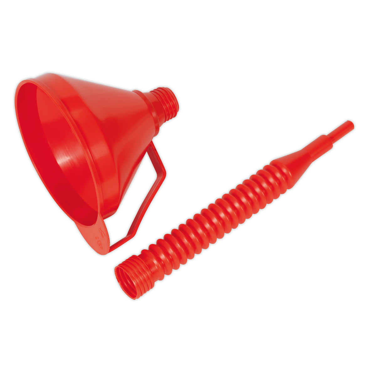 SEALEY FUNNEL WITH FLEXIBLE SPOUT &amp; FILTER