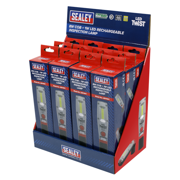 Sealey RECHARGEABLE INSPECTION LIGHT 8W LED