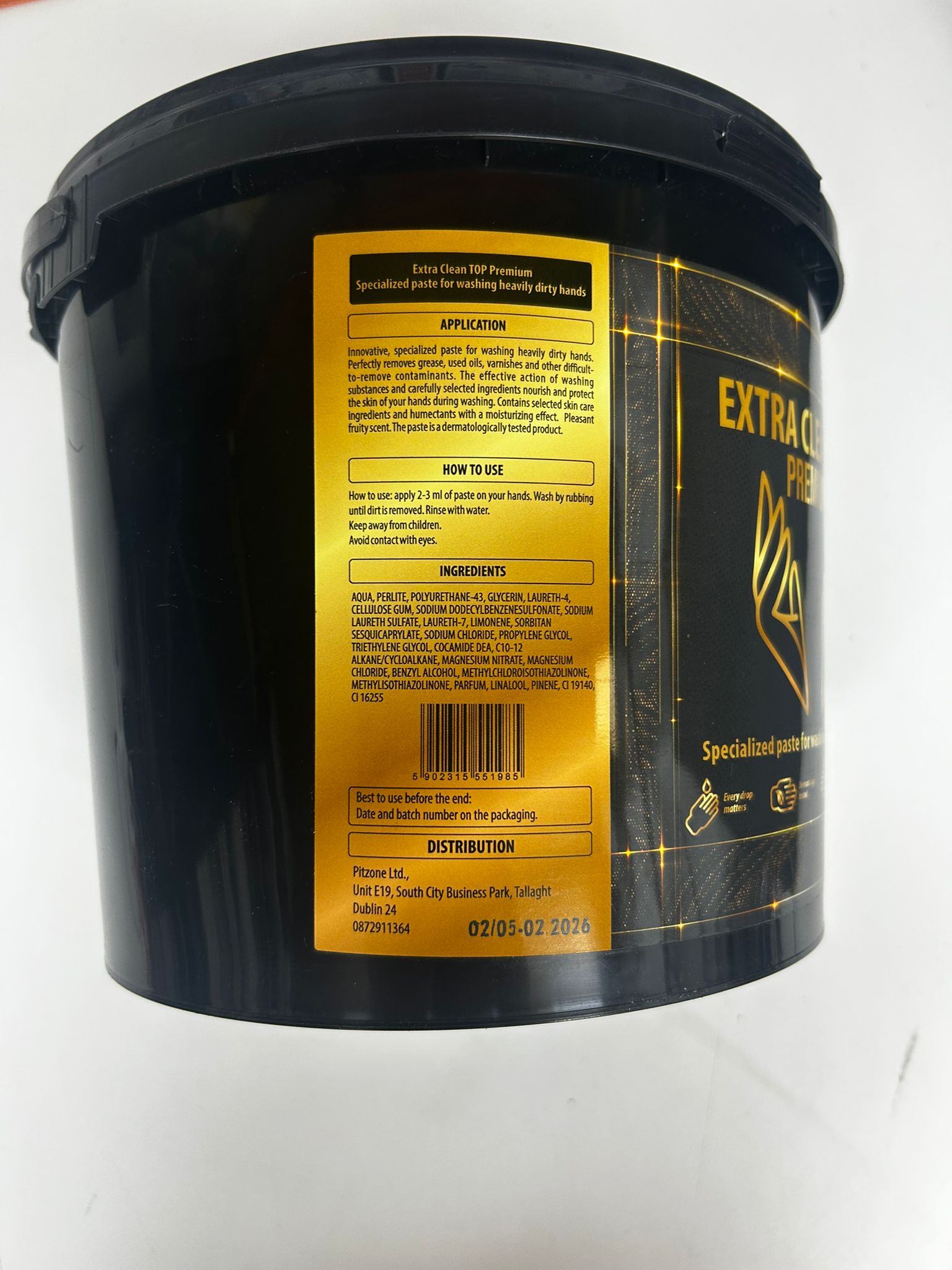 Extra Clean Top Hand Cleaner 5L (W0833)