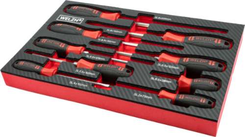 Welzh - Screw-Mate™ 9-Piece Profesional Screwdriver Set SL
