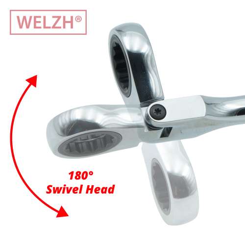 Welzh - Welzh Nano-Mate™ Hand Ratchet; Extra Long 1/4&#39;&#39;