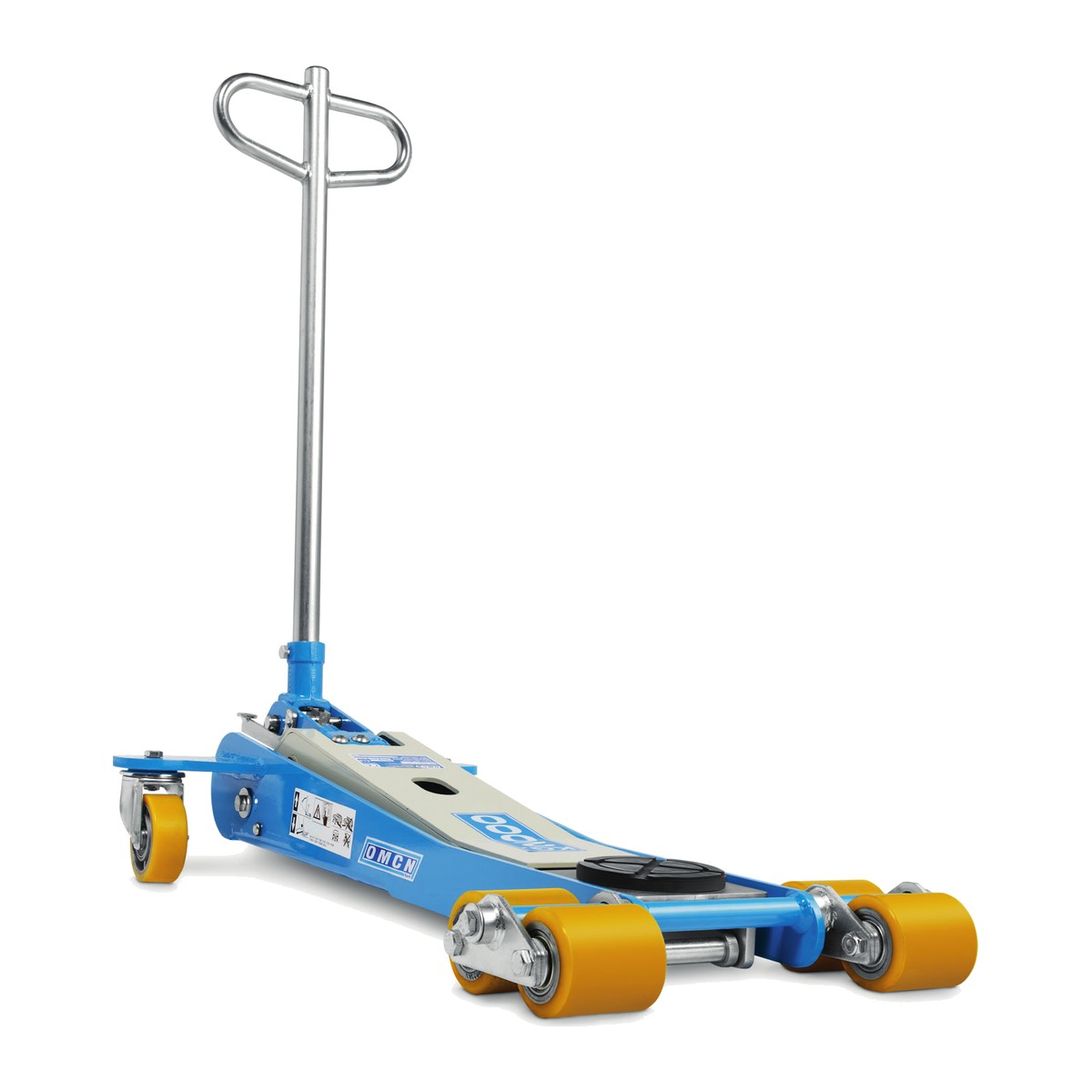 OMCN 3010 2T Low Profile Trolley Jack with Polyurethane Rollers