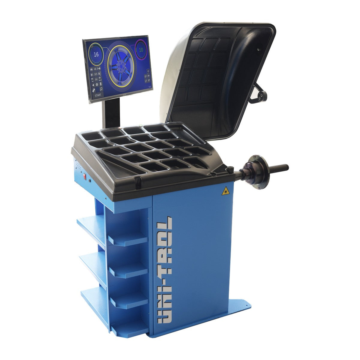 UNI-TROL 2451 L Wheel Balancer with Laser Measuring Arm