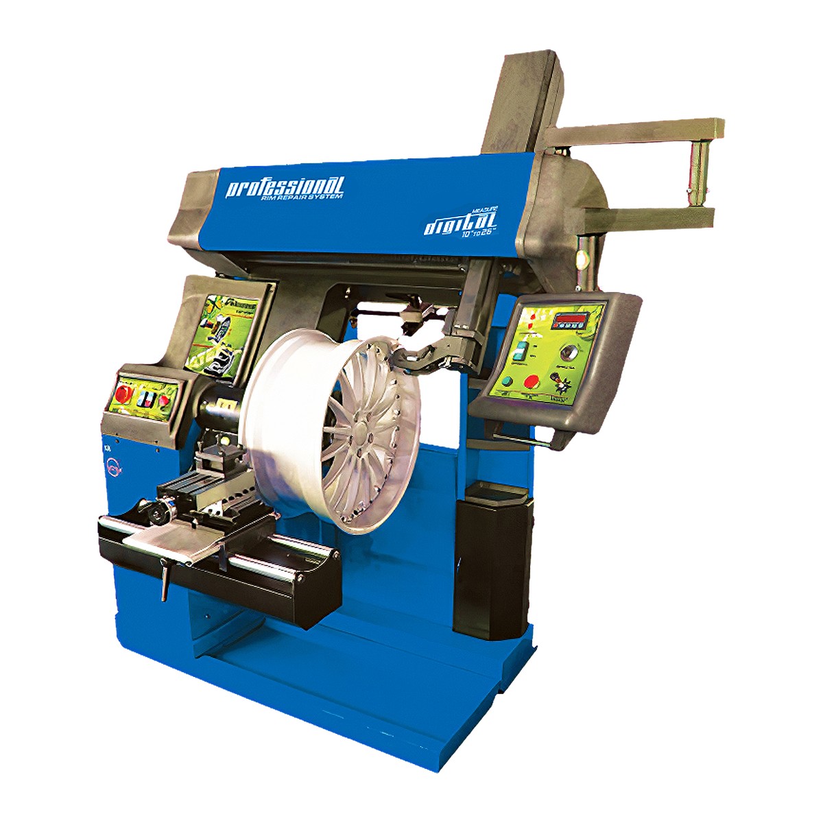 UNI-TROL PO-DIGITAL Professional Rim Straightening Machine