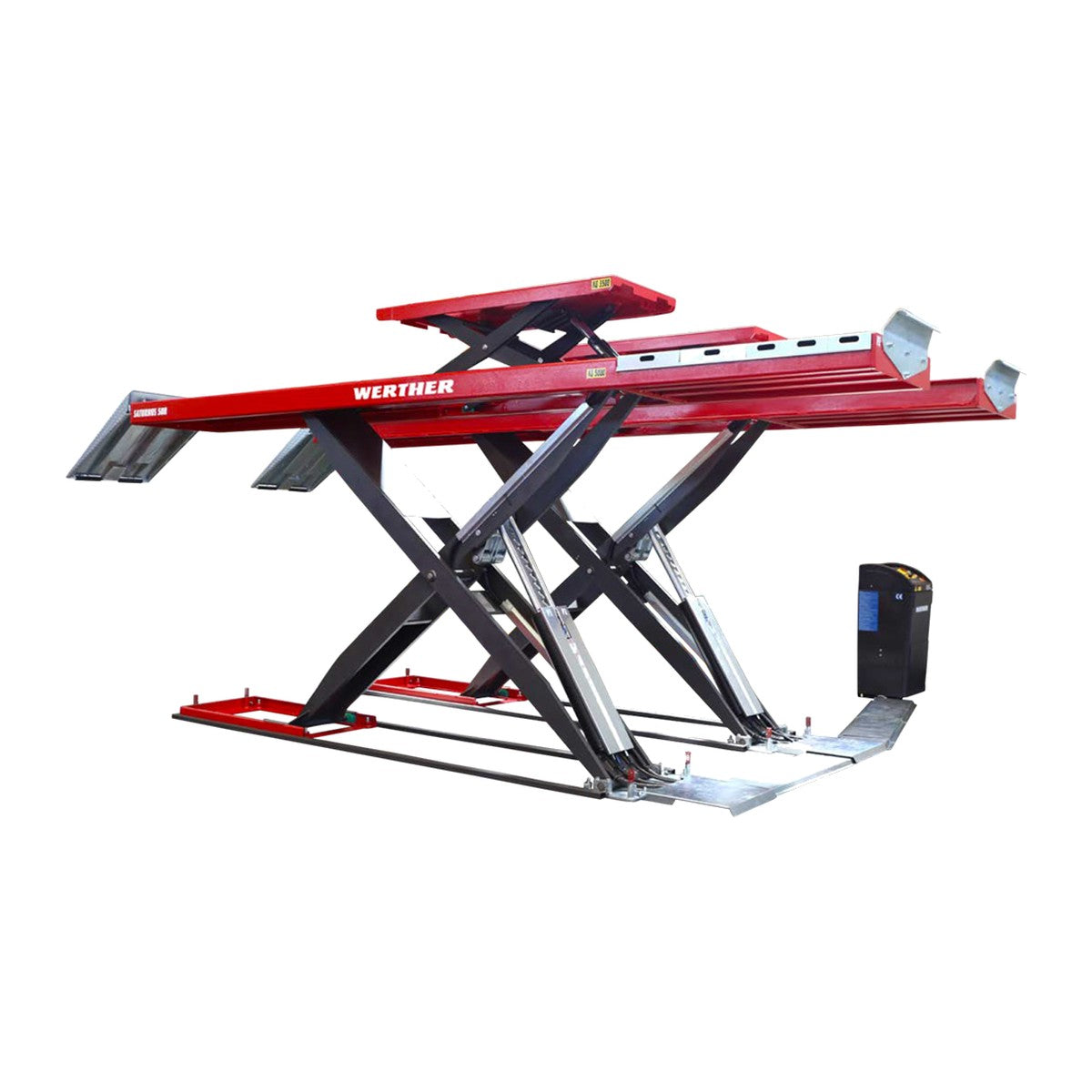 WERTHER SATURNUS 50R ATLT 5T Scissor Lift with Lifting Tables