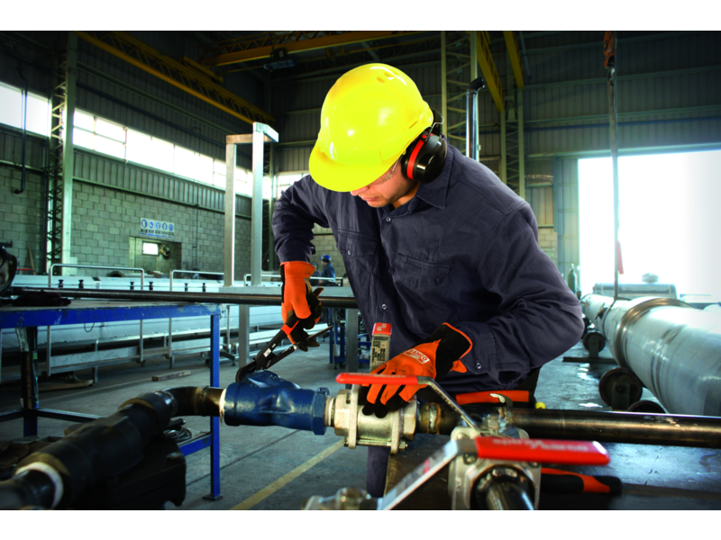 BAHCO 1420 ERGO Pipe Wrench 65mm Jaw Capacity Alloy Steel  430mm