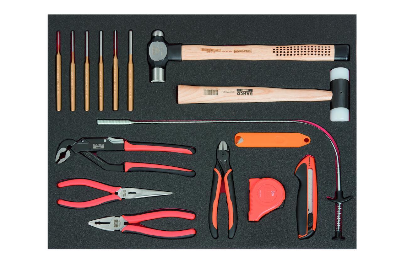 [BAHCO] 215 piece tool trolley