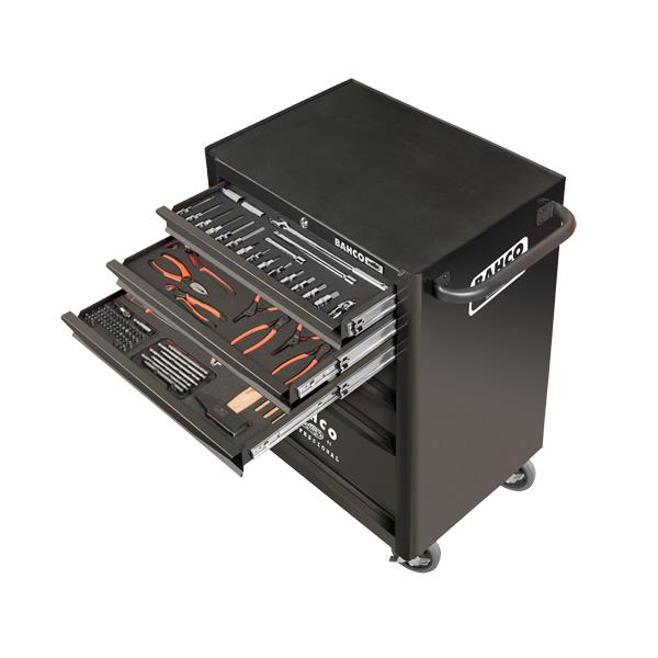 [BAHCO] 215 piece tool trolley