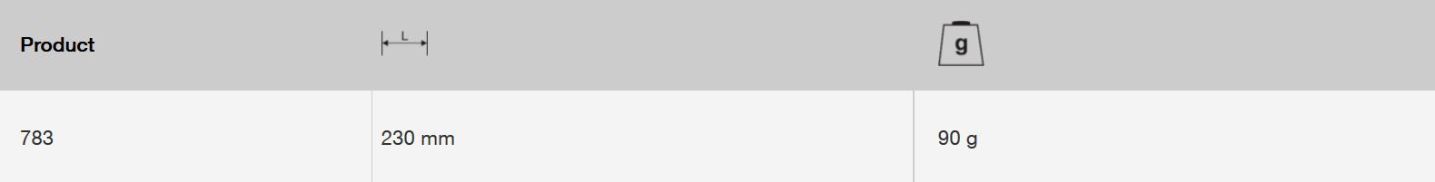 BAHCO 783 Brake steel brush