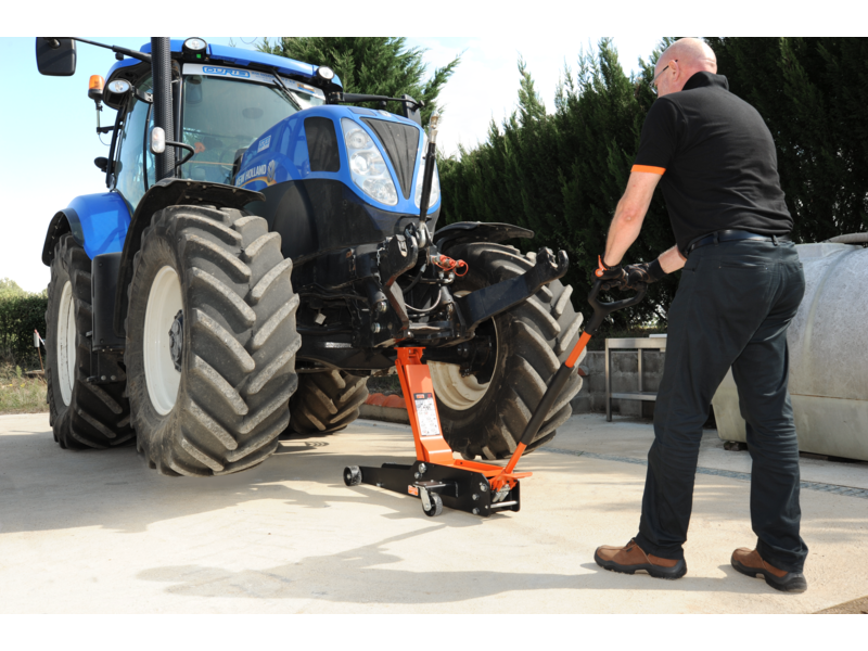 BAHCO BH13000L 3T Long Body Extra High Elevation Trolley Jack