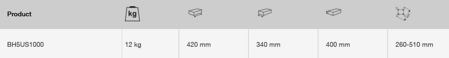 BAHCO BH5US1000  1000 kg Universal saddle for transmission jacks
