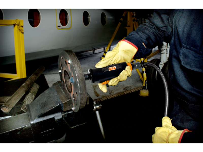 BAHCO BP822 6mm Air Powered Mini Die Grinder,  Adjustable Speed up to 25000rpm