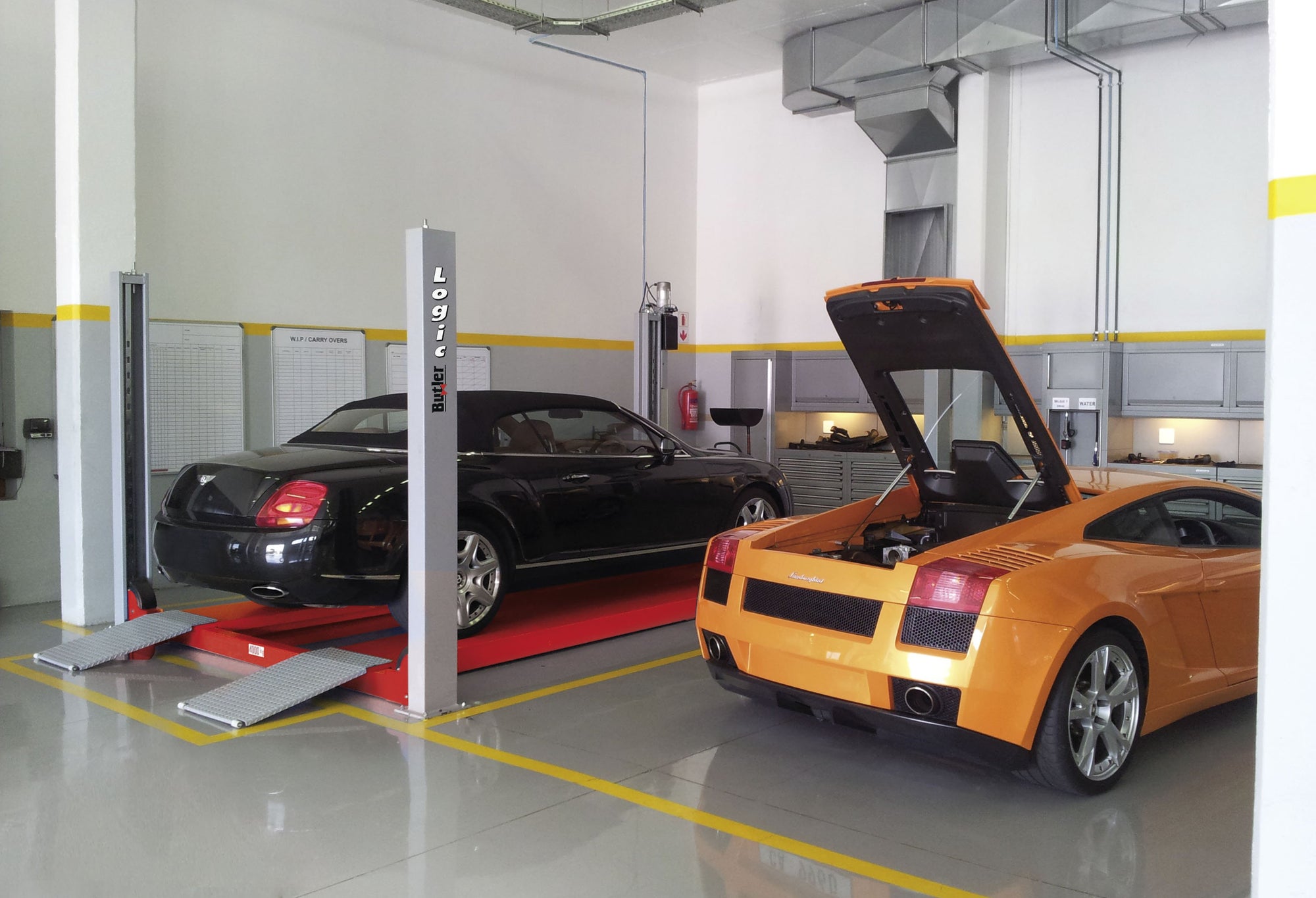 [BUTLER LOGIC] 4 POST LIFT 5 TON