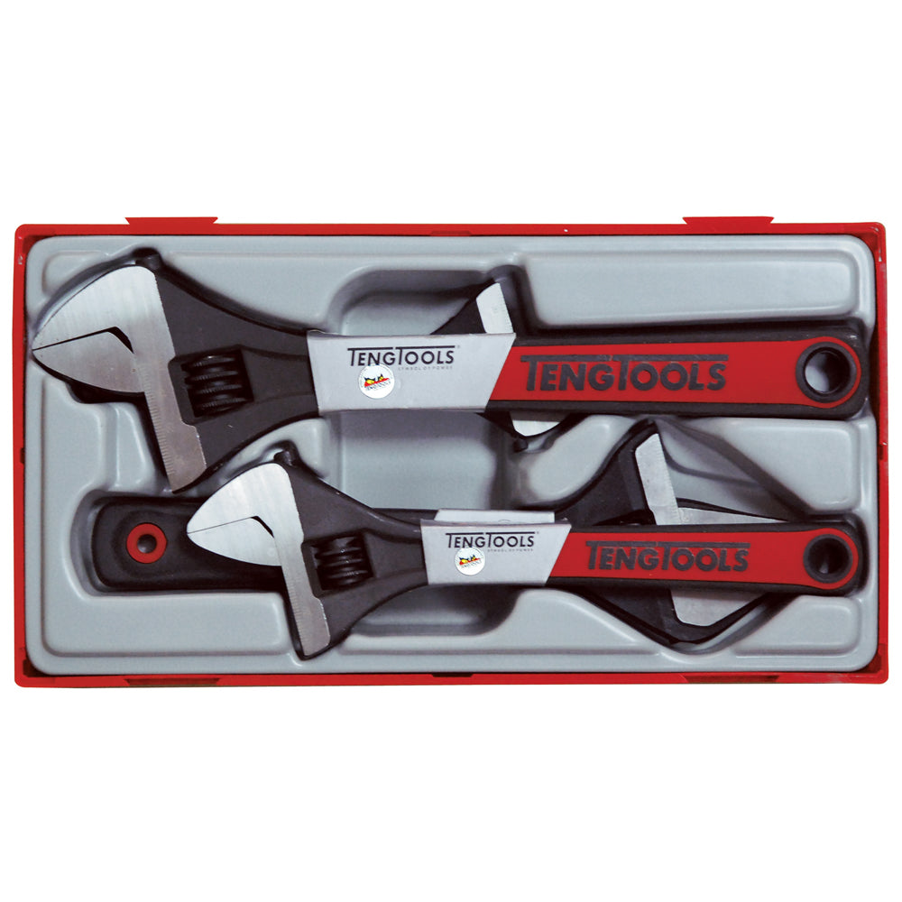 Teng Tool  Adjustable Wrench Set TT1 4 Pieces - TTADJ04