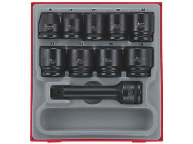 Teng Tools 3/4 Impact Socket Set DIN TT2 16 Pieces - TTD9416