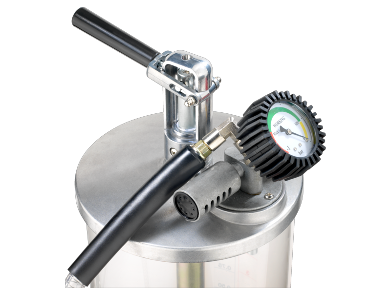 Bahco 3 in 1 oil drainer with inspection chamber capacity 90L