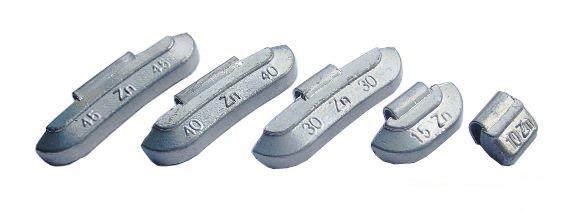 Tip-topol Zinc Weights Steel Rim (Per Package) 5 - 35 Grams